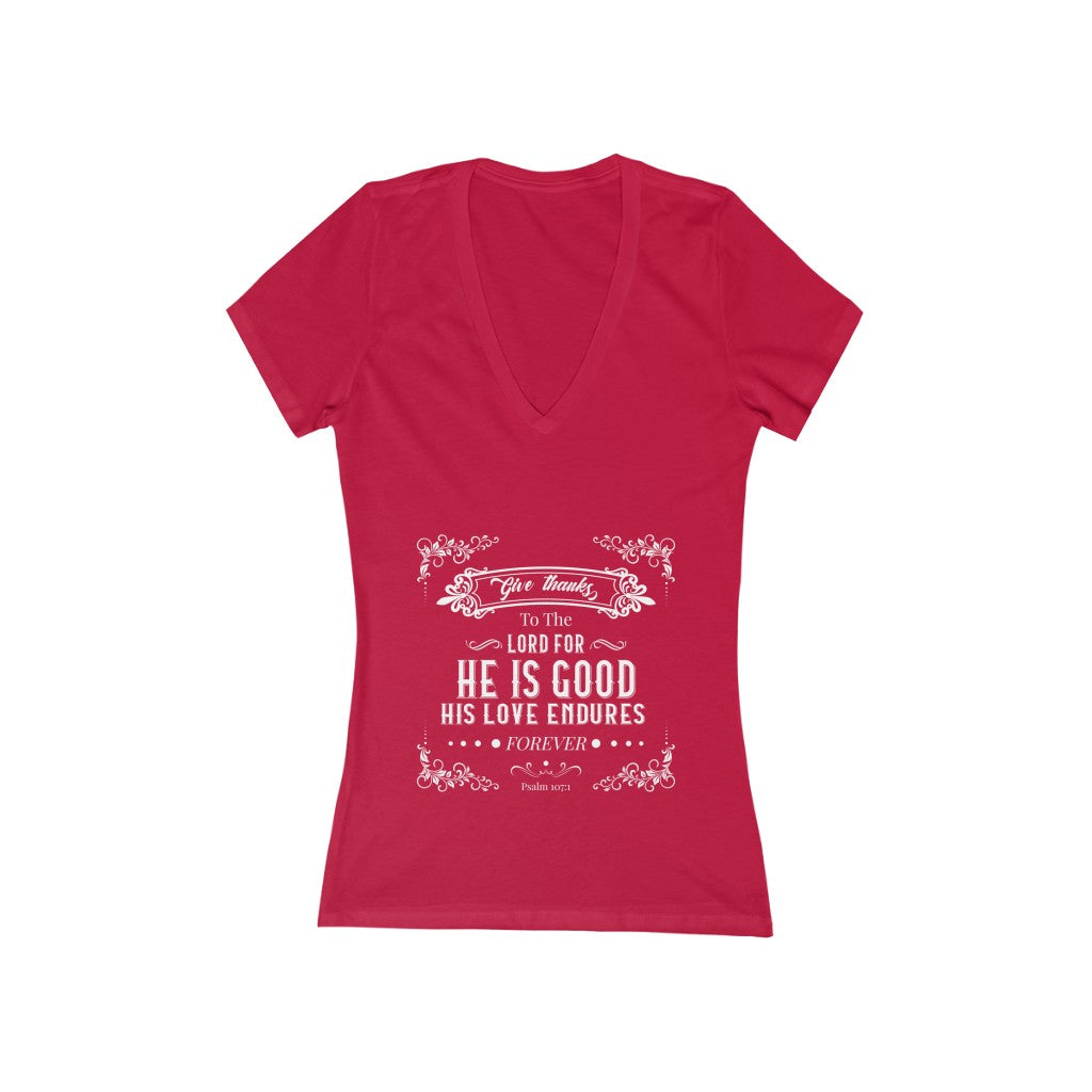 GIVE ABBA V-Neck Tee