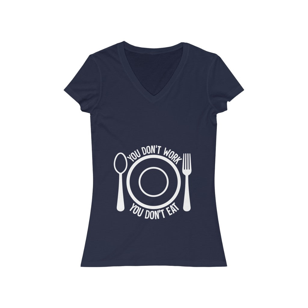 Work V-Neck T-shirt