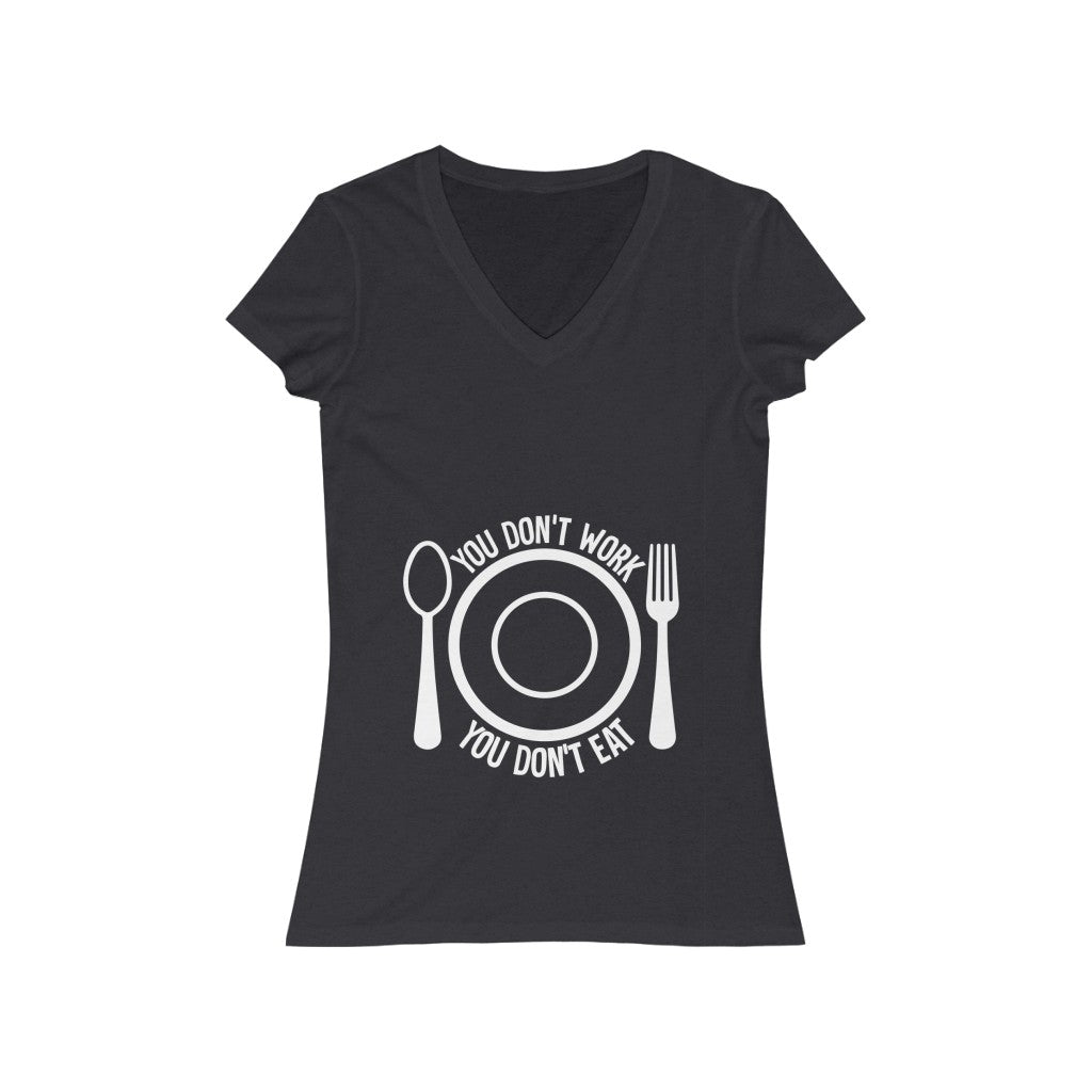Work V-Neck T-shirt