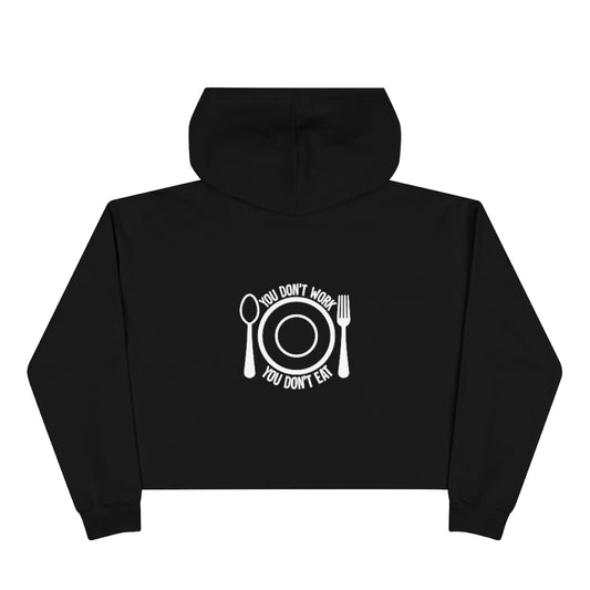 WORK Crop Hoodie