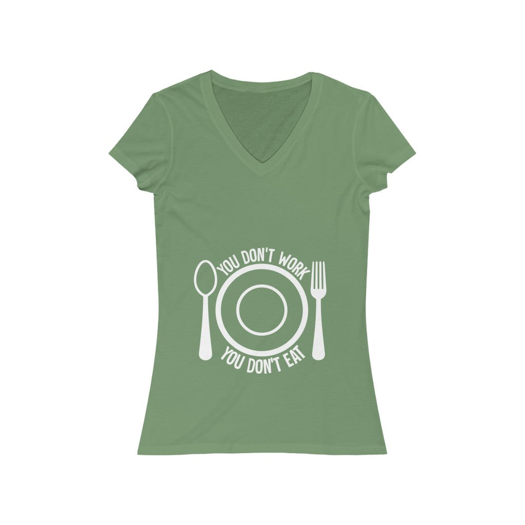 Work V-Neck T-shirt
