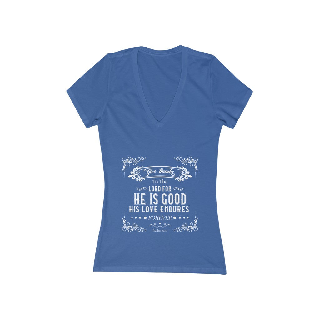 GIVE ABBA V-Neck Tee