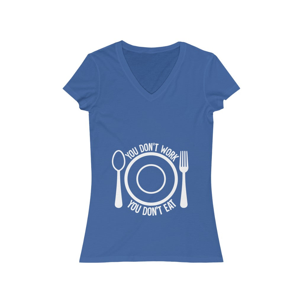 Work V-Neck T-shirt