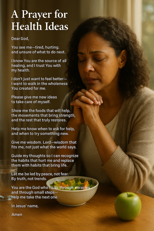 A Simple and Powerful Prayer for Health Ideas