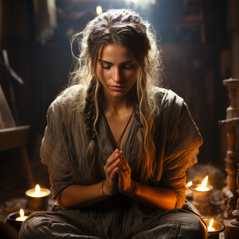 When money despair hits, pray for help