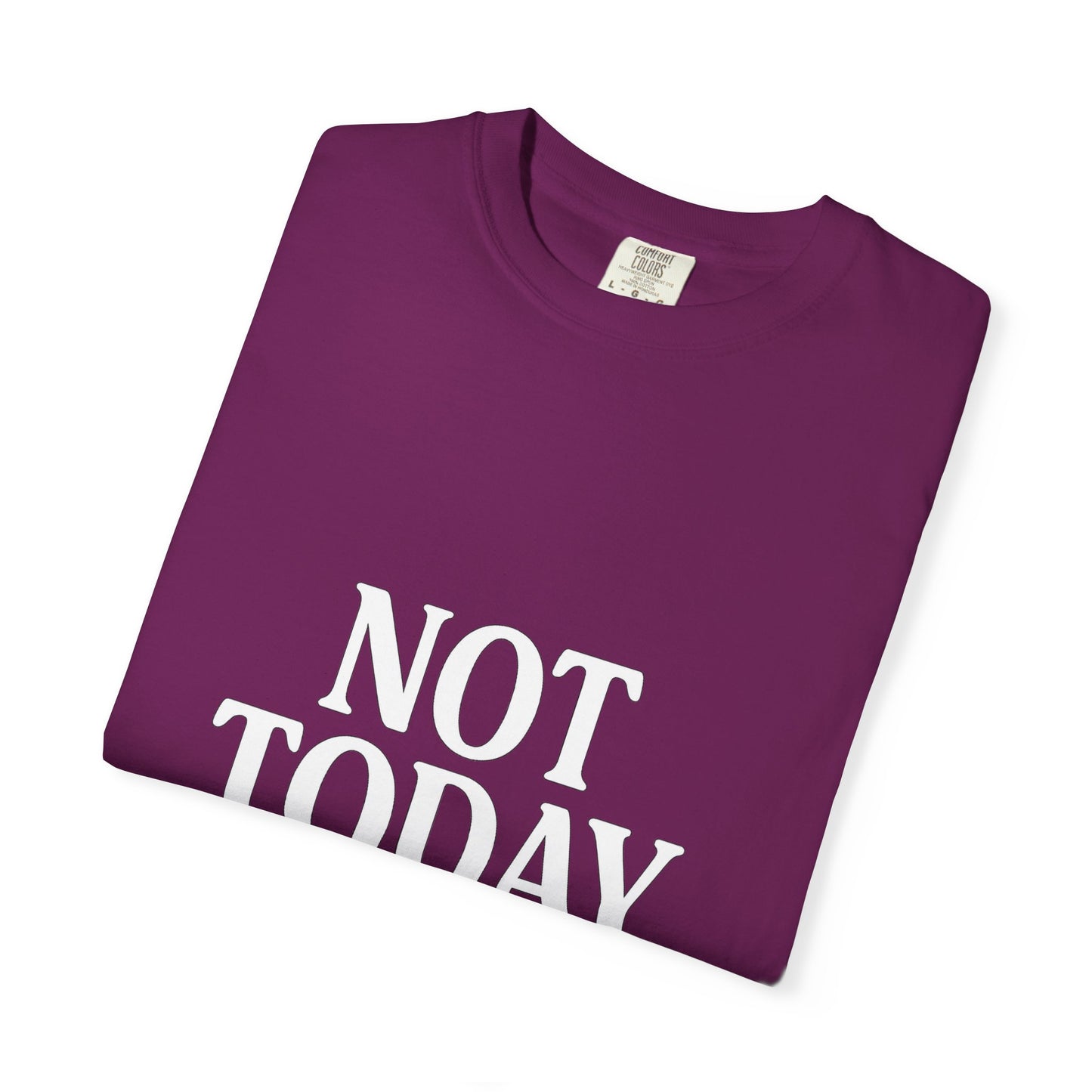 Not Today Satan Black ++ T-Shirt