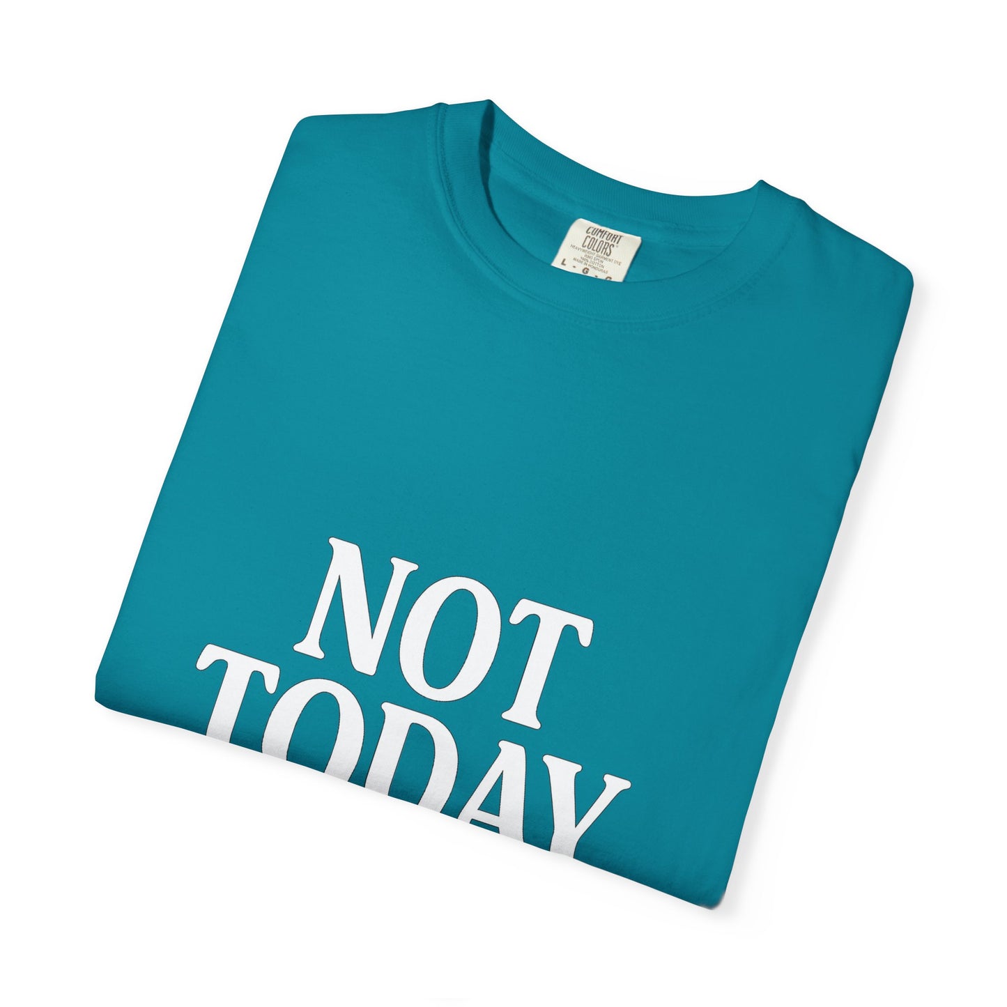 Not Today Satan Black ++ T-Shirt